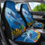 Polynesian Scuba Diving Car Seat Cover Beauty Corals with Underwater and Polynesian Pattern