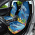 Polynesian Scuba Diving Car Seat Cover Beauty Corals with Underwater and Polynesian Pattern