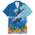 Polynesian Scuba Diving Family Matching Off Shoulder Short Dress and Hawaiian Shirt Beauty Corals with Underwater and Polynesian Pattern