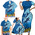 Polynesian Scuba Diving Family Matching Short Sleeve Bodycon Dress and Hawaiian Shirt Beauty Corals with Underwater and Polynesian Pattern