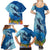 Polynesian Scuba Diving Family Matching Summer Maxi Dress and Hawaiian Shirt Beauty Corals with Underwater and Polynesian Pattern