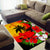 Hawaii Maui Island Area Rug Maui Map With Tropical Forest Sunset Vibe LT03 - Polynesian Pride