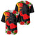 Hawaii Maui Island Baseball Jersey Maui Map With Tropical Forest Sunset Vibe LT03 - Polynesian Pride