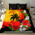 Hawaii Maui Island Bedding Set Maui Map With Tropical Forest Sunset Vibe LT03 - Polynesian Pride