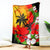 Hawaii Maui Island Blanket Maui Map With Tropical Forest Sunset Vibe LT03 Black - Polynesian Pride