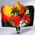 Hawaii Maui Island Hooded Blanket Maui Map With Tropical Forest Sunset Vibe LT03 - Polynesian Pride