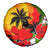 Hawaii Maui Island Spare Tire Cover Maui Map With Tropical Forest Sunset Vibe LT03 - Polynesian Pride