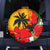 Hawaii Maui Island Spare Tire Cover Maui Map With Tropical Forest Sunset Vibe LT03 - Polynesian Pride