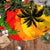 Hawaii Maui Island Tree Skirt Maui Map With Tropical Forest Sunset Vibe LT03 - Polynesian Pride