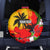 Custom Hawaii Maui Island Spare Tire Cover Maui Map With Tropical Forest Sunset Vibe LT03 - Polynesian Pride