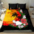 Hawaii Maui Island Bedding Set Maui Map With Tropical Forest Vintage Style LT03 - Polynesian Pride