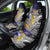 Rugby Niue and Aotearoa Car Seat Cover Hiapo with Maori Moko Tribal Heritage Tattoos - Polynesian Pride