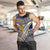 Custom Rugby Niue and Aotearoa Men Tank Top Hiapo with Maori Moko Tribal Heritage Tattoos - Polynesian Pride