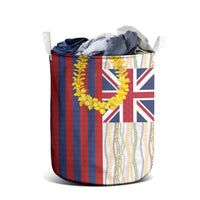 Hawaiian Tropical Plants Lei Laundry Basket National Flag Style LT03 - Polynesian Pride