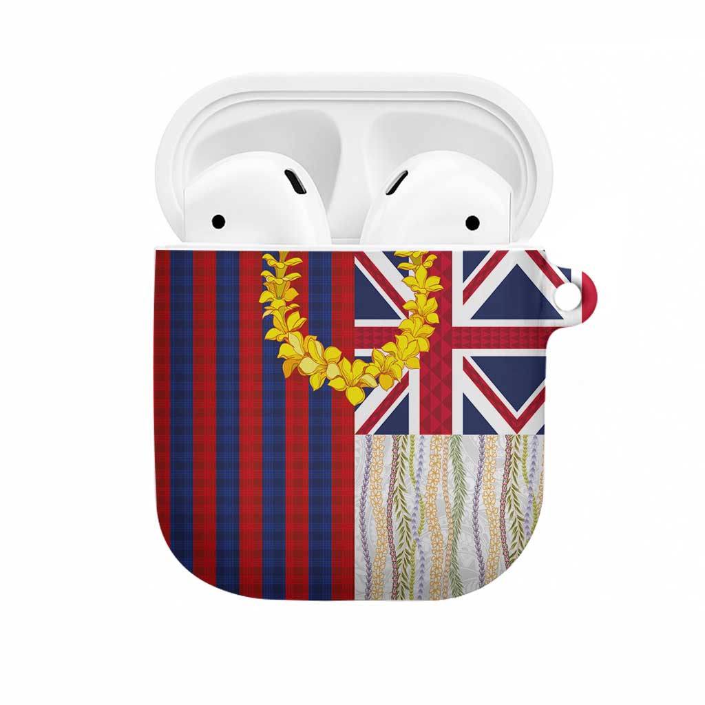 Hawaiian Tropical Plants Lei AirPods Case National Flag Style - Polynesian Pride