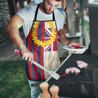 Hawaiian Tropical Plants Lei Apron National Flag Style - Polynesian Pride