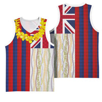 Hawaiian Tropical Plants Lei Basketball Jersey National Flag Style LT03 - Polynesian Pride