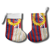 Hawaiian Tropical Plants Lei Christmas Stocking National Flag Style LT03 - Polynesian Pride