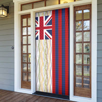 Hawaiian Tropical Plants Lei Door Cover National Flag Style LT03 - Polynesian Pride