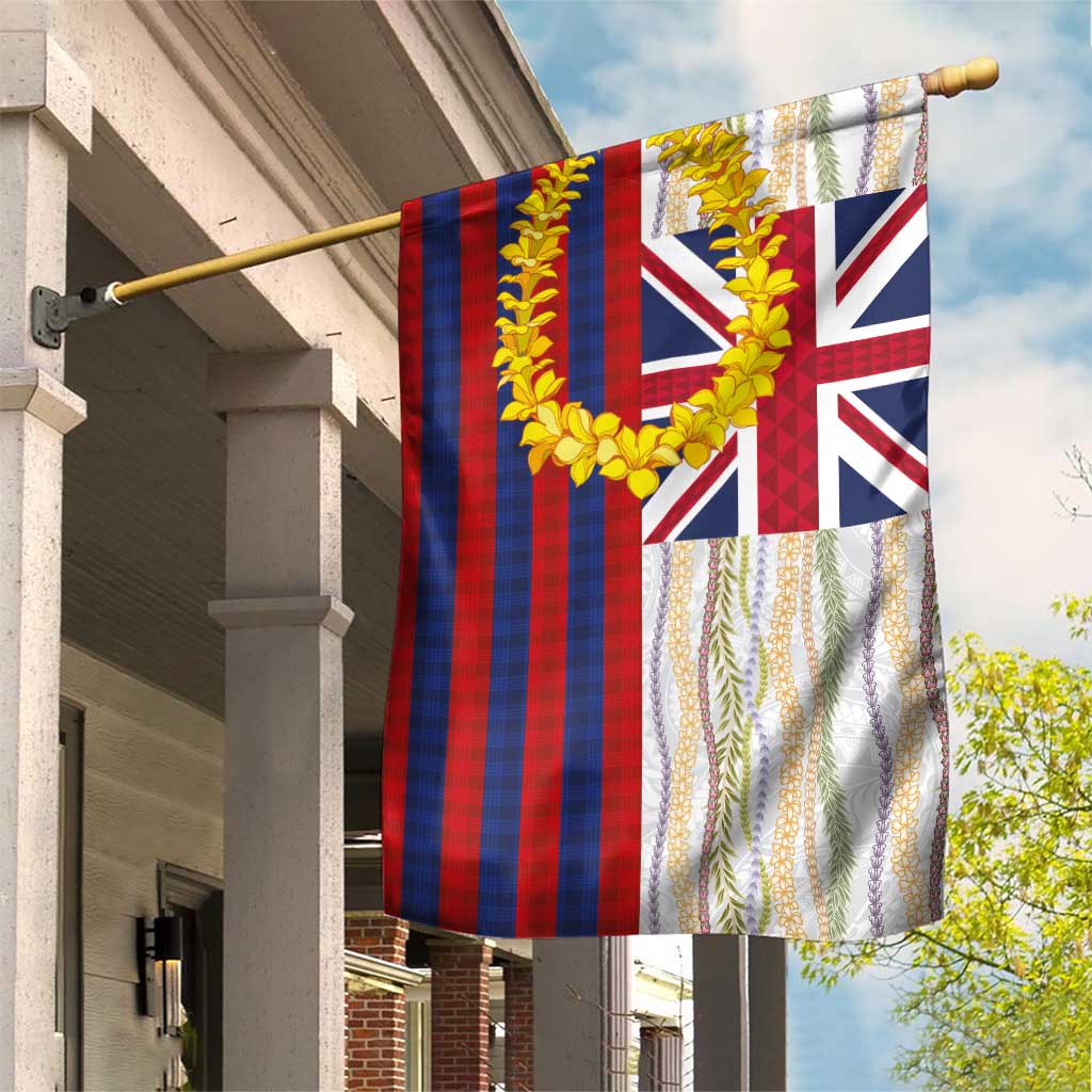 Hawaiian Tropical Plants Lei Garden Flag National Flag Style - Polynesian Pride