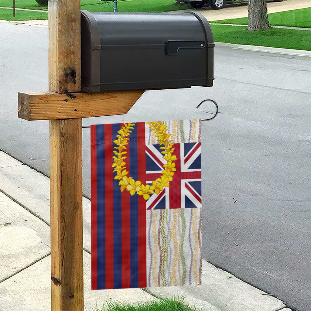 Hawaiian Tropical Plants Lei Garden Flag National Flag Style - Polynesian Pride