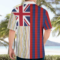 Hawaiian Tropical Plants Lei Hawaiian Shirt National Flag Style - Polynesian Pride