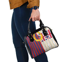 Hawaiian Tropical Plants Lei Shoulder Handbag National Flag Style LT03 - Polynesian Pride