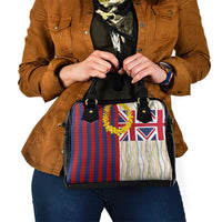 Hawaiian Tropical Plants Lei Shoulder Handbag National Flag Style LT03 - Polynesian Pride