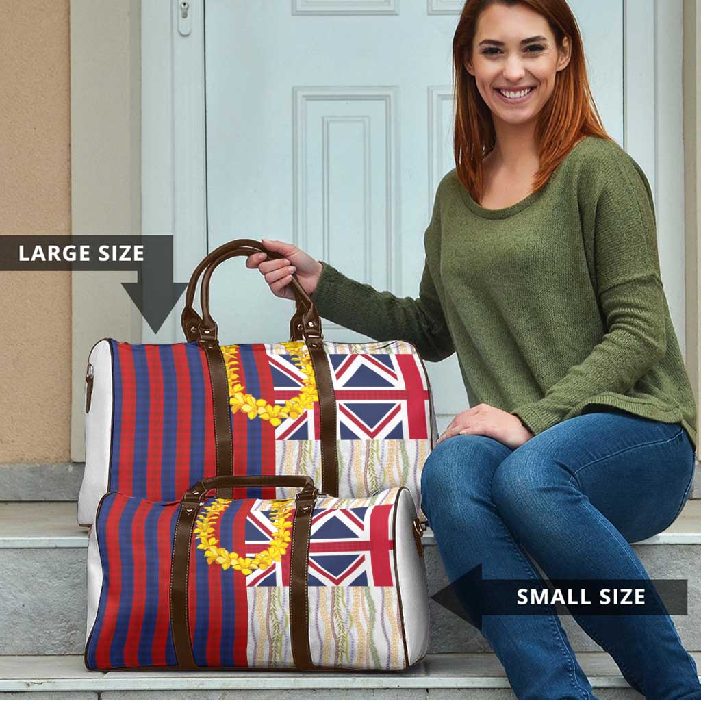 Hawaiian Tropical Plants Lei Travel Bag National Flag Style - Polynesian Pride