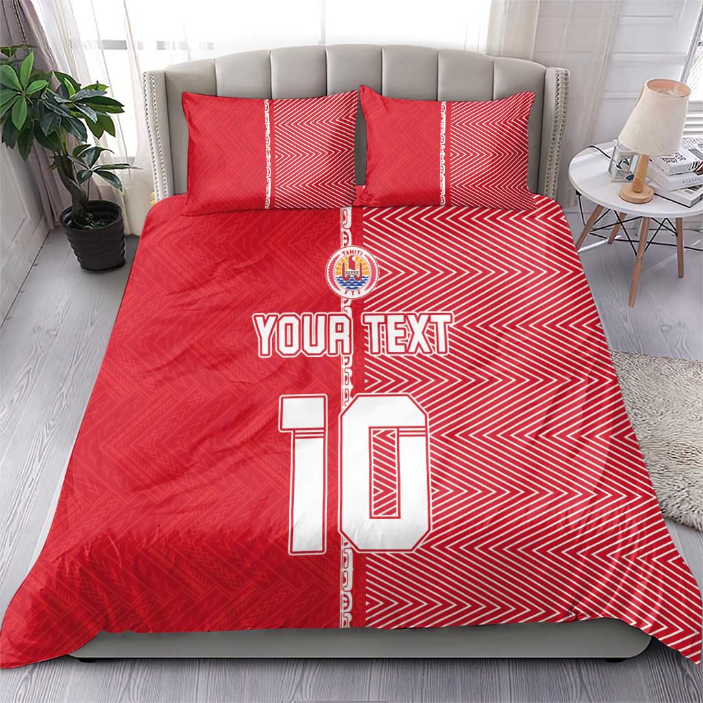 Custom Tahiti Football-Iron Warriors Bedding Set