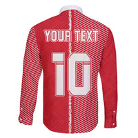 Custom Tahiti Football-Iron Warriors Family Matching Tank Maxi Dress and Hawaiian Shirt