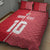 Custom Tahiti Football-Iron Warriors Quilt Bed Set