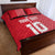 Custom Tahiti Football-Iron Warriors Quilt Bed Set