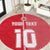 Custom Tahiti Football-Iron Warriors Round Carpet