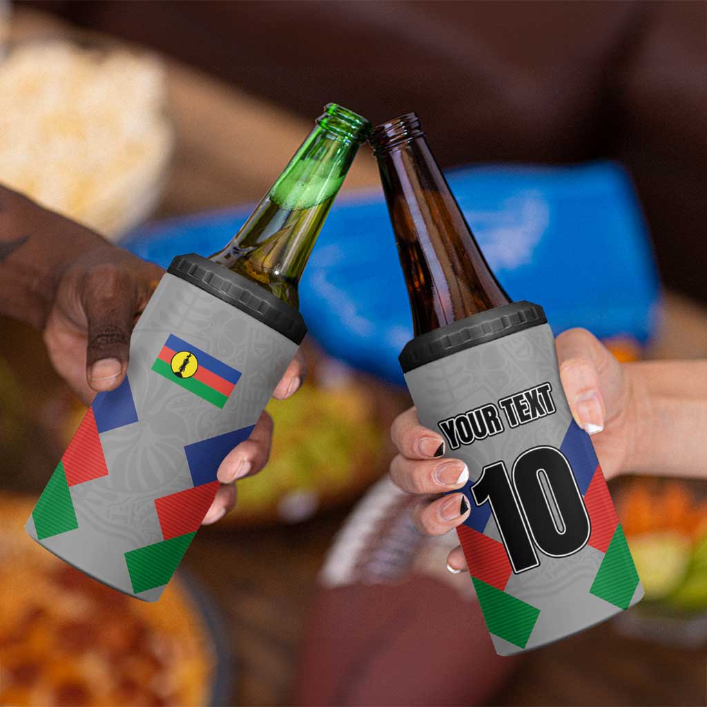 Custom New Caledonia-The Kagus 4 in 1 Can Cooler Tumbler