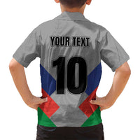 Custom New Caledonia-The Kagus Family Matching Tank Maxi Dress and Hawaiian Shirt