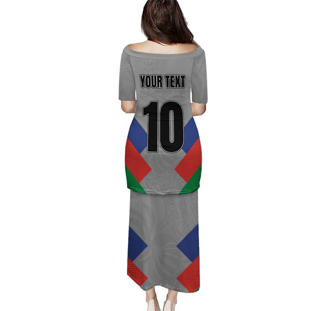 Custom New Caledonia-The Kagus Puletasi