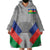 Custom New Caledonia-The Kagus Wearable Blanket Hoodie