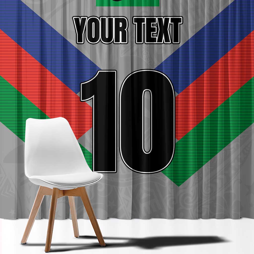 Custom New Caledonia-The Kagus Window Curtain