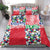 Hawaiian Floral Kakau Tropical Leaves-Sporty Style Bedding Set