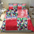 Hawaiian Floral Kakau Tropical Leaves-Sporty Style Bedding Set