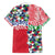 Hawaiian Floral Kakau Tropical Leaves-Sporty Style Hawaiian Shirt