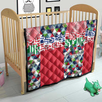 Hawaiian Floral Kakau Tropical Leaves-Sporty Style Quilt