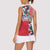 Hawaiian Floral Kakau Tropical Leaves-Sporty Style Women Sleeveless Polo Shirt