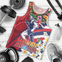 Hawaii Runner-Kakau Art with Lei and Plumeria Men Tank Top LT03 - Polynesian Pride