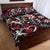 Aotearoa Maori Moko Art with Taniko Half Style Quilt Bed Set