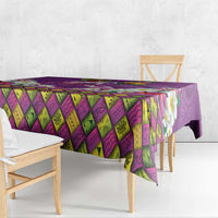 Hawaiian Lei Turtle and Plumeria Tablecloth Polynerian Art Tattoo-Mauve Color LT03 - Polynesian Pride