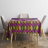 Hawaiian Lei Turtle and Plumeria Tablecloth Polynerian Art Tattoo-Mauve Color LT03 - Polynesian Pride