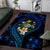 Hawaii Turtle Plumeria Flower Fanciful Area Rug