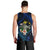 Hawaii Turtle Plumeria Flower Fanciful Men Tank Top